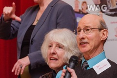 Am 15. Oktober 2013 fand in St. Pölten eine Informationsveranstaltung der WAG Assistenzgenossenschaft statt. Passend zum Titel "St. Pölten trifft San Francisco" traten Vicki und Bill Bruckner als Gastredner_innen auf. Die beiden leben in San Francisco und sind unter anderem Trainer_innen für Diversity und Peer Counseling.